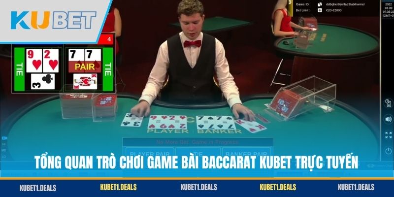Tổng quan trò chơi game bài Baccarat KUBET trực tuyến